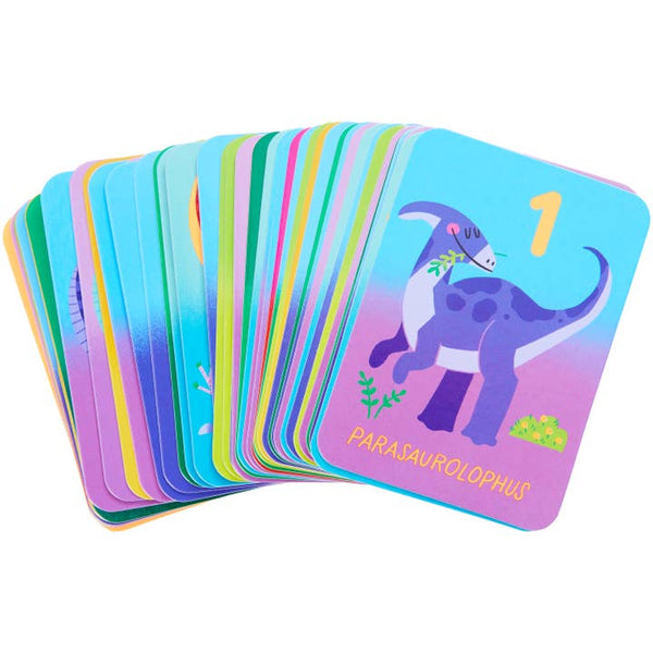 Hello!Lucky Dino-Roar Card Game - HoneyBug 