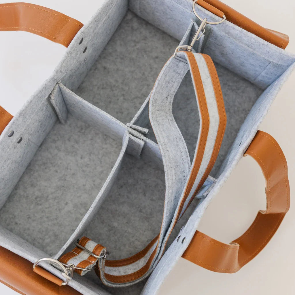 Gulf Mist Diaper Caddy