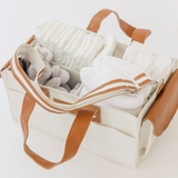 Magnolia Cream Diaper Caddy