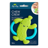 Chew Crew™ Silicone Handle Teether - Pickle - HoneyBug 