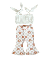 Flare Set | Latte Daisy - HoneyBug 