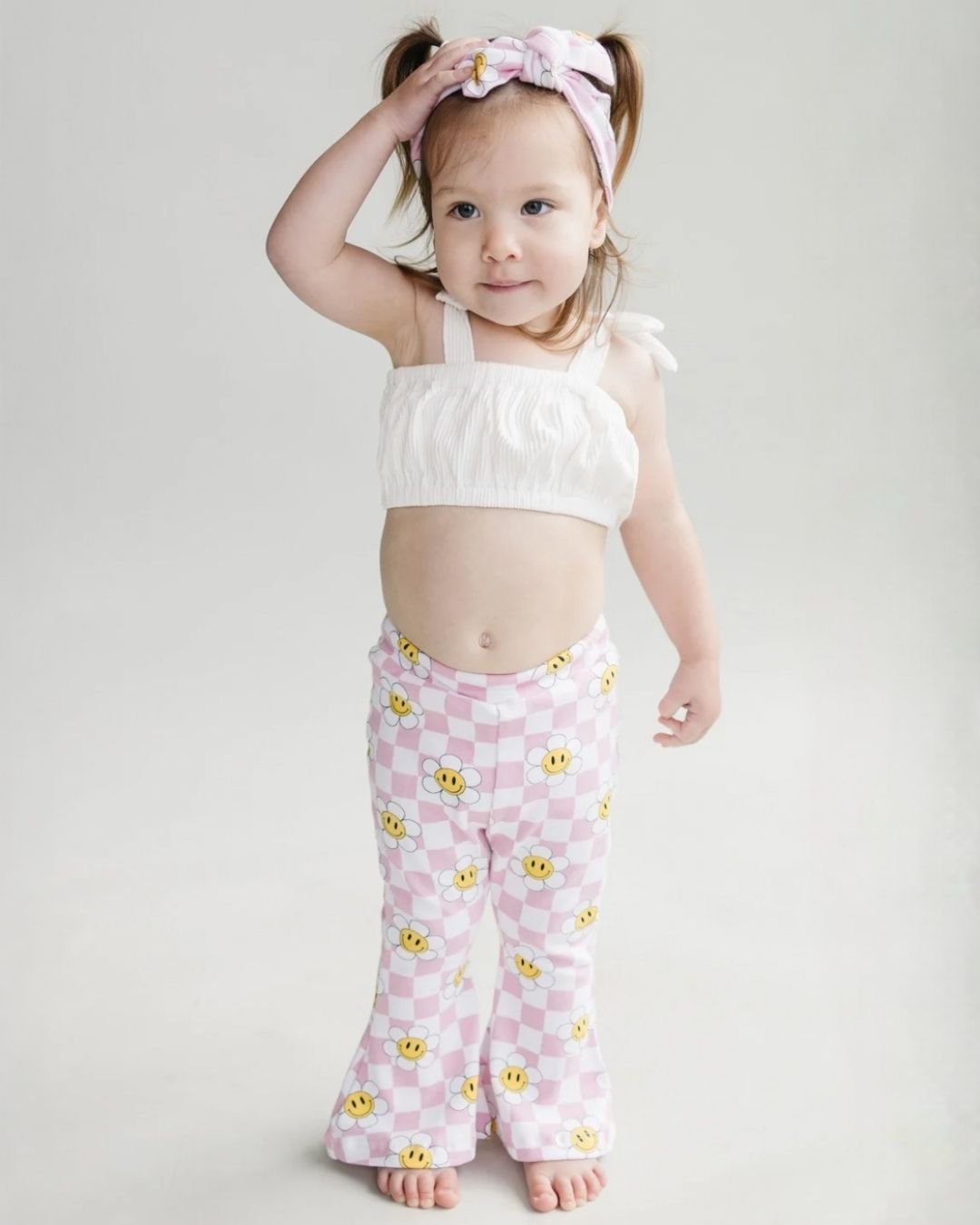 Flare Set | Smiley Daisy - HoneyBug 
