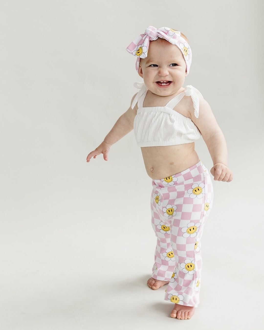 Flare Set | Smiley Daisy - HoneyBug 