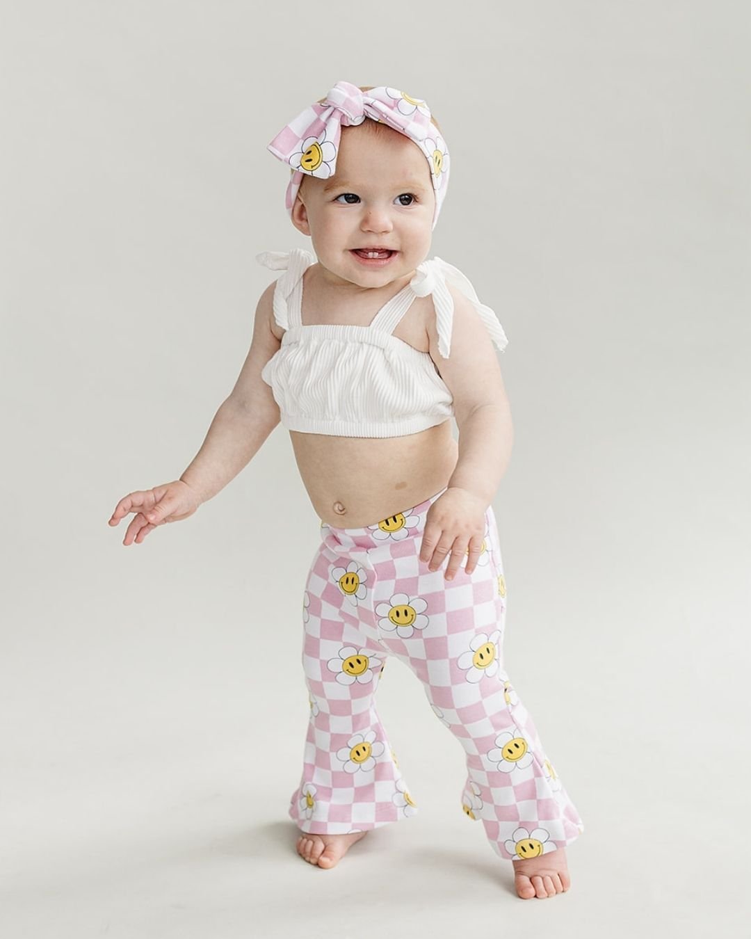 Flare Set | Smiley Daisy - HoneyBug 