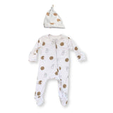 Zippered Footie - Cookie Craze - HoneyBug 