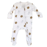Zippered Footie - Cookie Craze - HoneyBug 