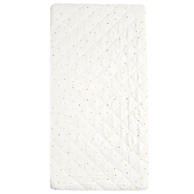 Organic Changing Pad Cover - Dotty - HoneyBug 