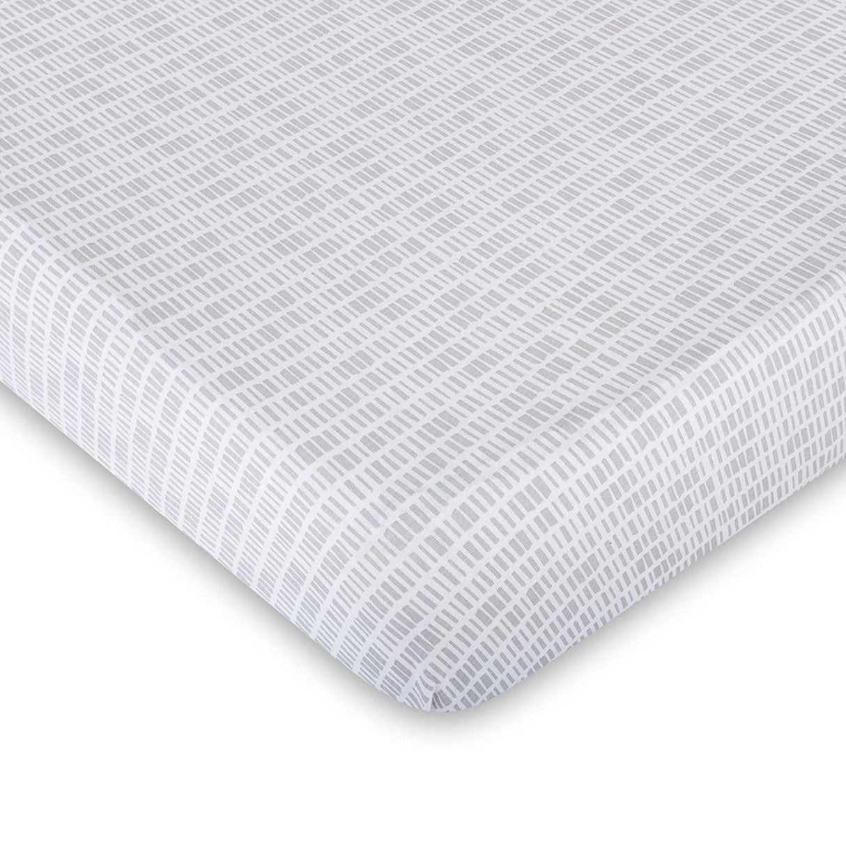 Crib Sheet - Grey Bamboo - HoneyBug 