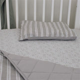 Crib Sheet - Grey Bamboo - HoneyBug 