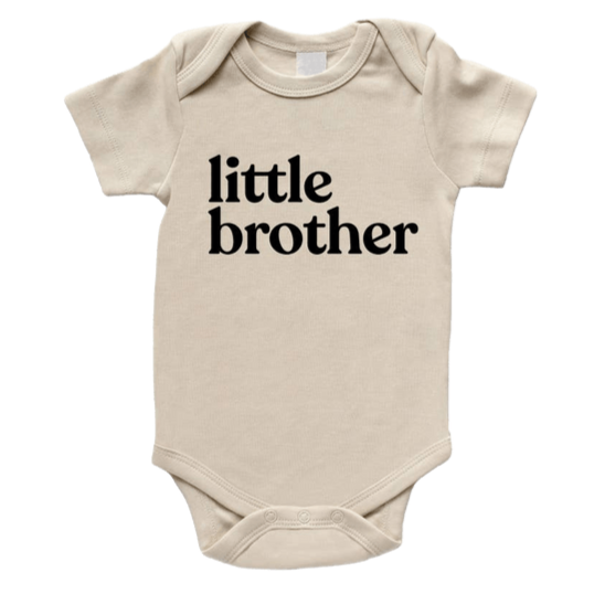 Little Brother Organic Baby Bodysuit - HoneyBug 