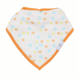 Circles and Trains 2 Pack Muslin & Terry Cloth Bib Set - HoneyBug 