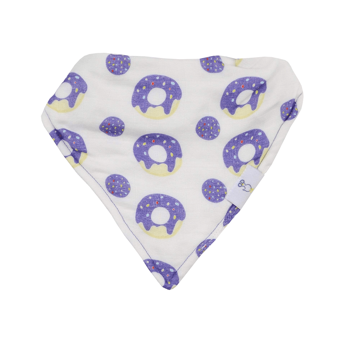 I'm Awesome and Donut 2 Pack Muslin & Terry Cloth Bib Set - HoneyBug 
