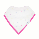 Stripes and Stars 2 Pack Muslin & Terry Cloth Bib Set - HoneyBug 
