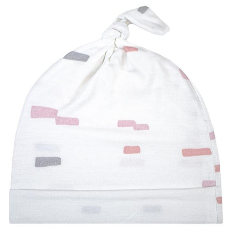 Rose Brick Knotted Baby Beanie - HoneyBug 