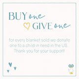 Gray 50" x 60" Full Size Knit Throw - HoneyBug 