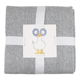 Mommy & Me Knit Blanket Set - Gray - HoneyBug 