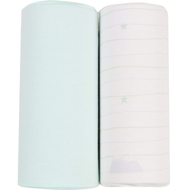 Mountain and Mint 2 PK Swaddle Blanket - HoneyBug 