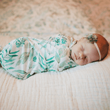 2 PK Newborn Receiving Blankets | Baby Receiving/Swaddle Blankets - HoneyBug 