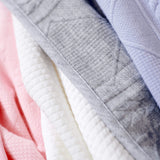 Pink Knit Blanket - HoneyBug 