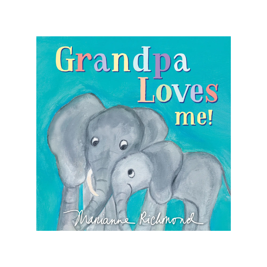 Grandpa Loves Me! A Sweet Baby Animal Board Book - HoneyBug 