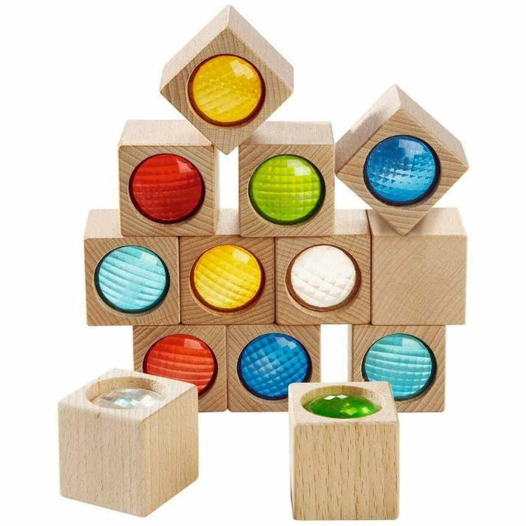 Kaleidoscopic Colored Prisms Building Blocks - HoneyBug 