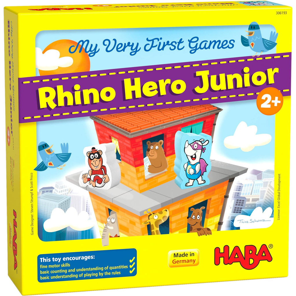 My Very First Games - Rhino Hero Junior - HoneyBug 
