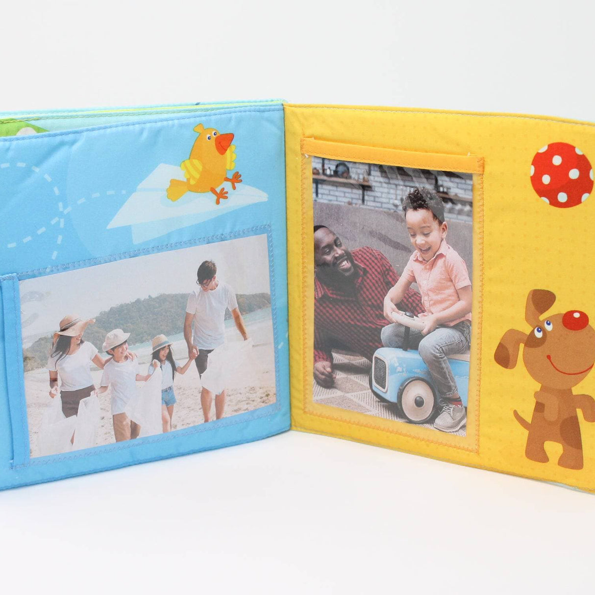 Playmates Soft Fabric Baby Photo Album