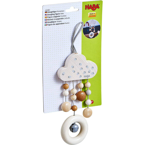 Dots Wooden Hanging Toy - HoneyBug 