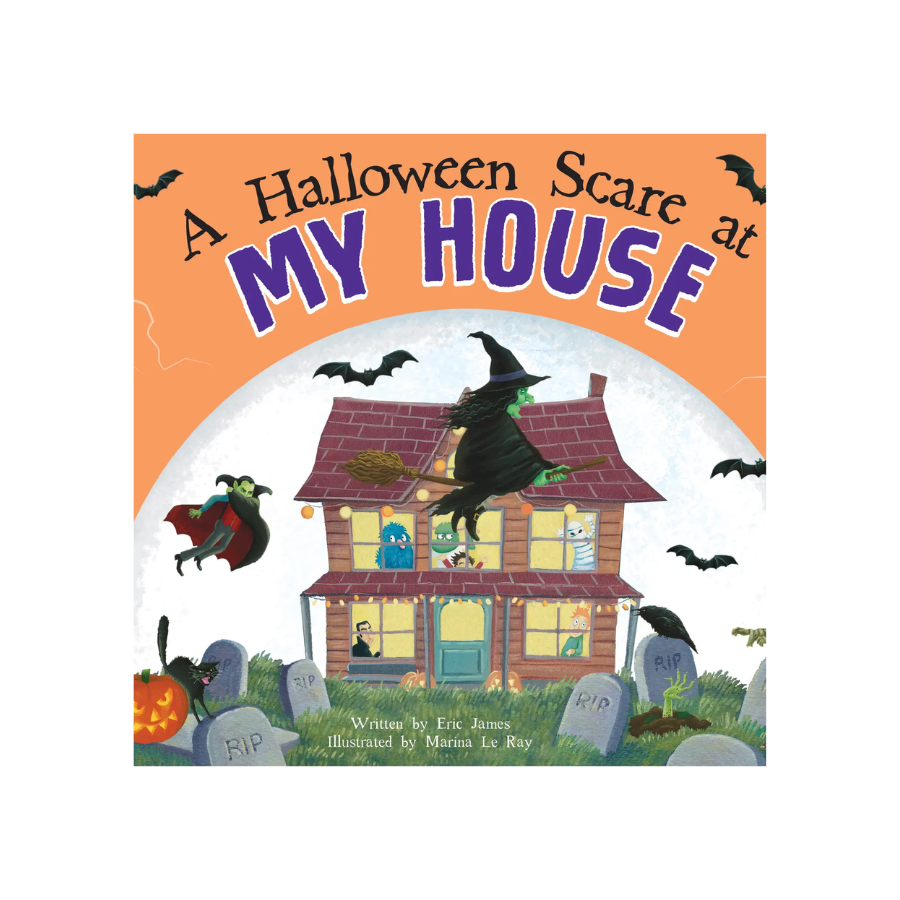 A Halloween Scare at My House book - HoneyBug 