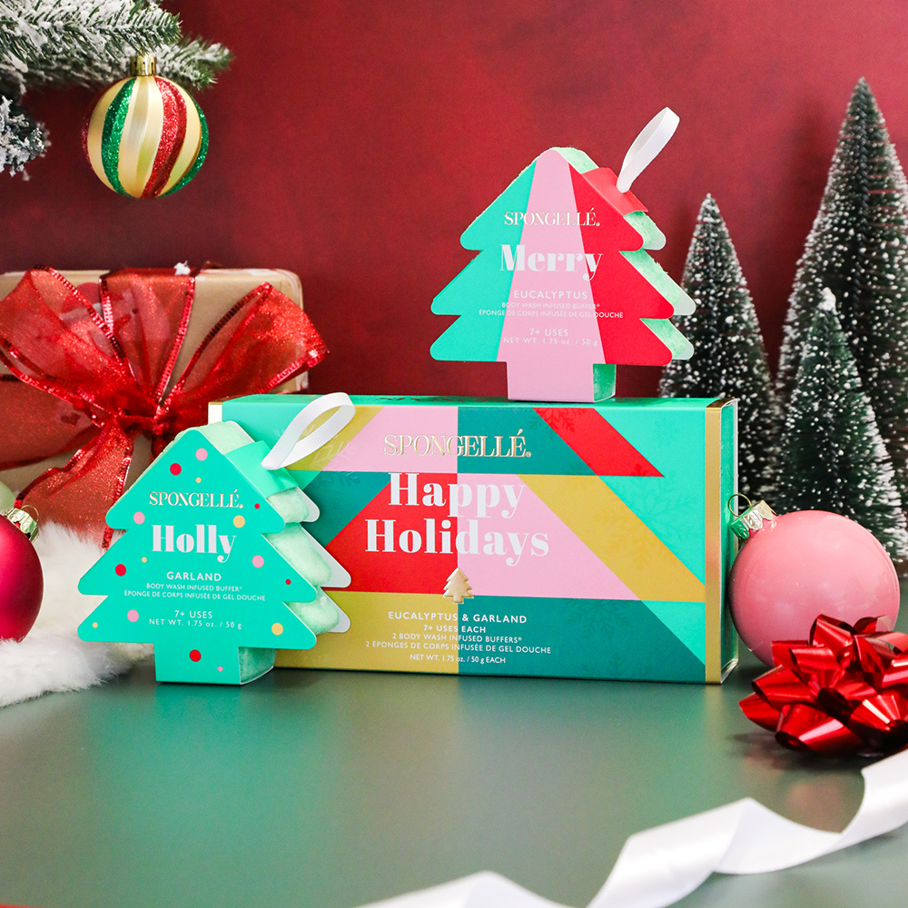 Happy Holidays | Holiday Tree Gift Set - HoneyBug 