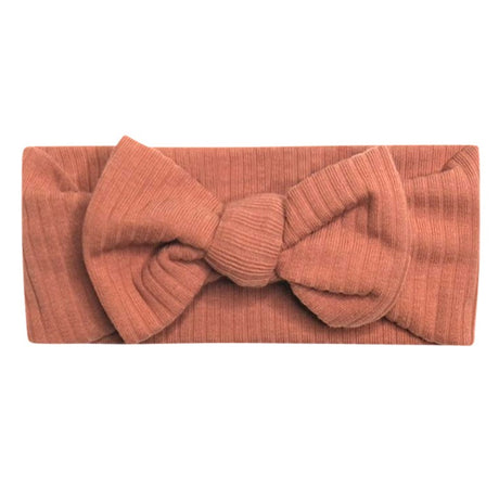 Organic Cotton Headband - Clay - HoneyBug 