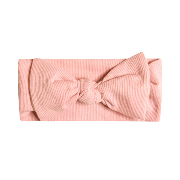 Organic Cotton Headband - Pink Shell - HoneyBug 