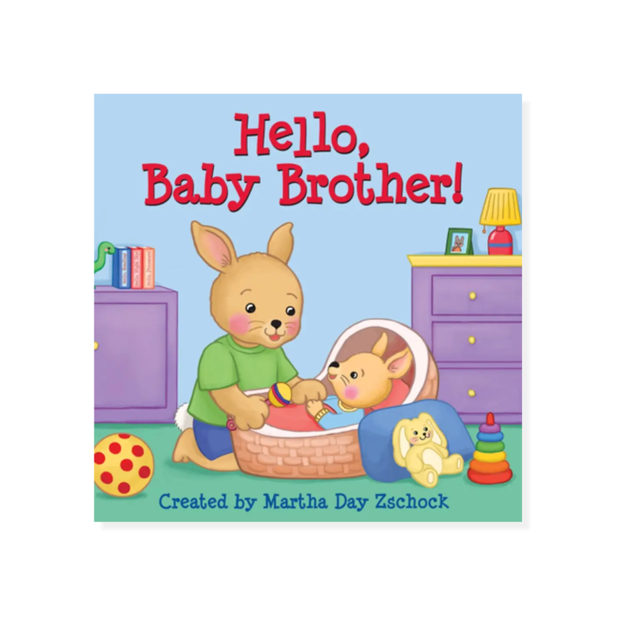 Hello, Baby Brother! Board Book - HoneyBug 