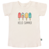 graphic tee | hello summer - HoneyBug 