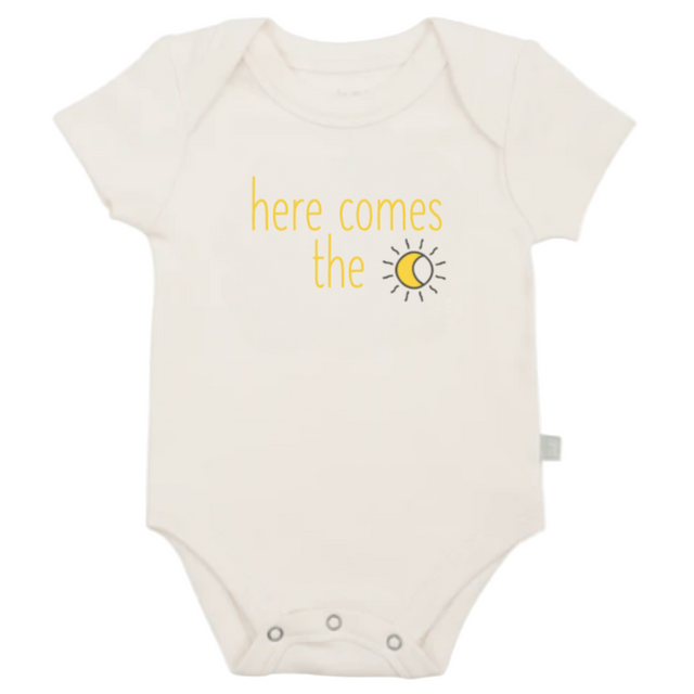 graphic bodysuit | here comes the sun - HoneyBug 
