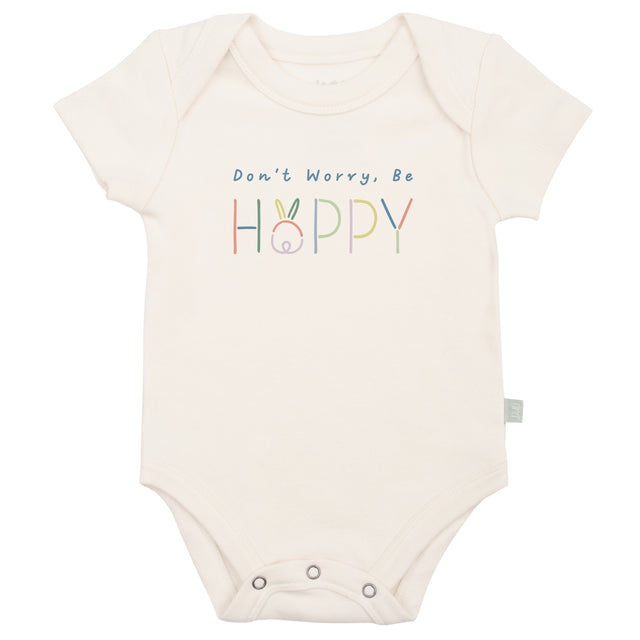 graphic bodysuit | don't worry be hoppy - HoneyBug 