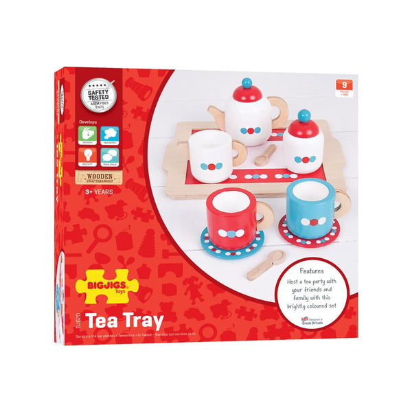 Tea Set on a Tray - HoneyBug 