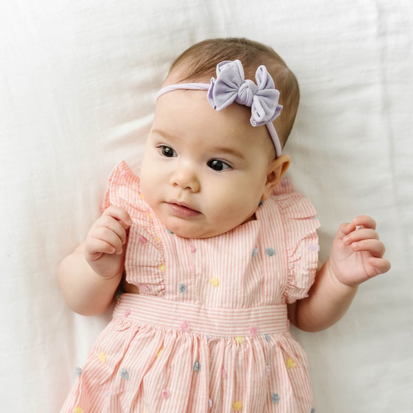Baby Bloom Bows: Light Orchid - HoneyBug 