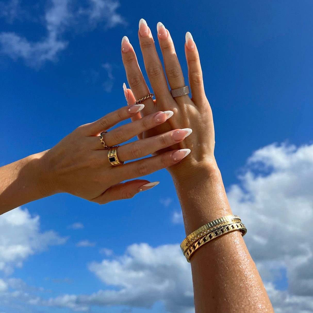 Etta Mesh Ring - HoneyBug 