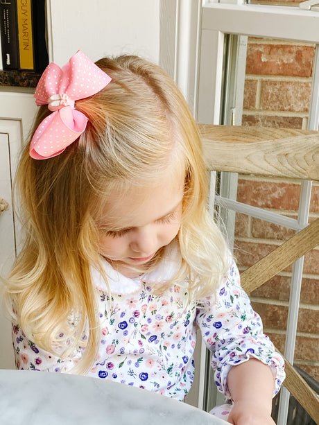 Clementine Garden Floral Top - HoneyBug 