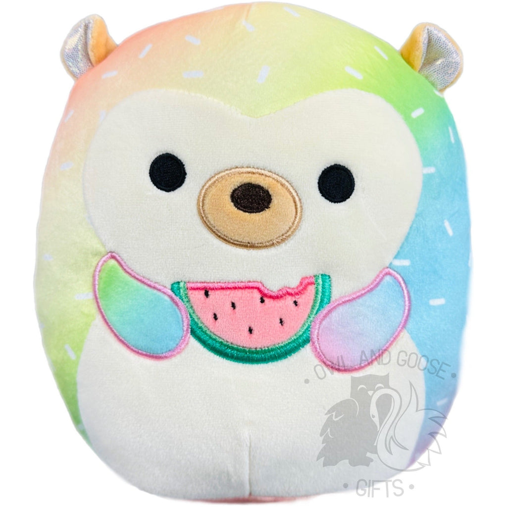 12 Inch Bowie the Hedgehog with Watermelon Squishmallow - HoneyBug 