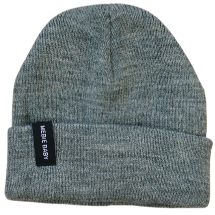 Dark Grey Mebie Baby Beanie - HoneyBug 