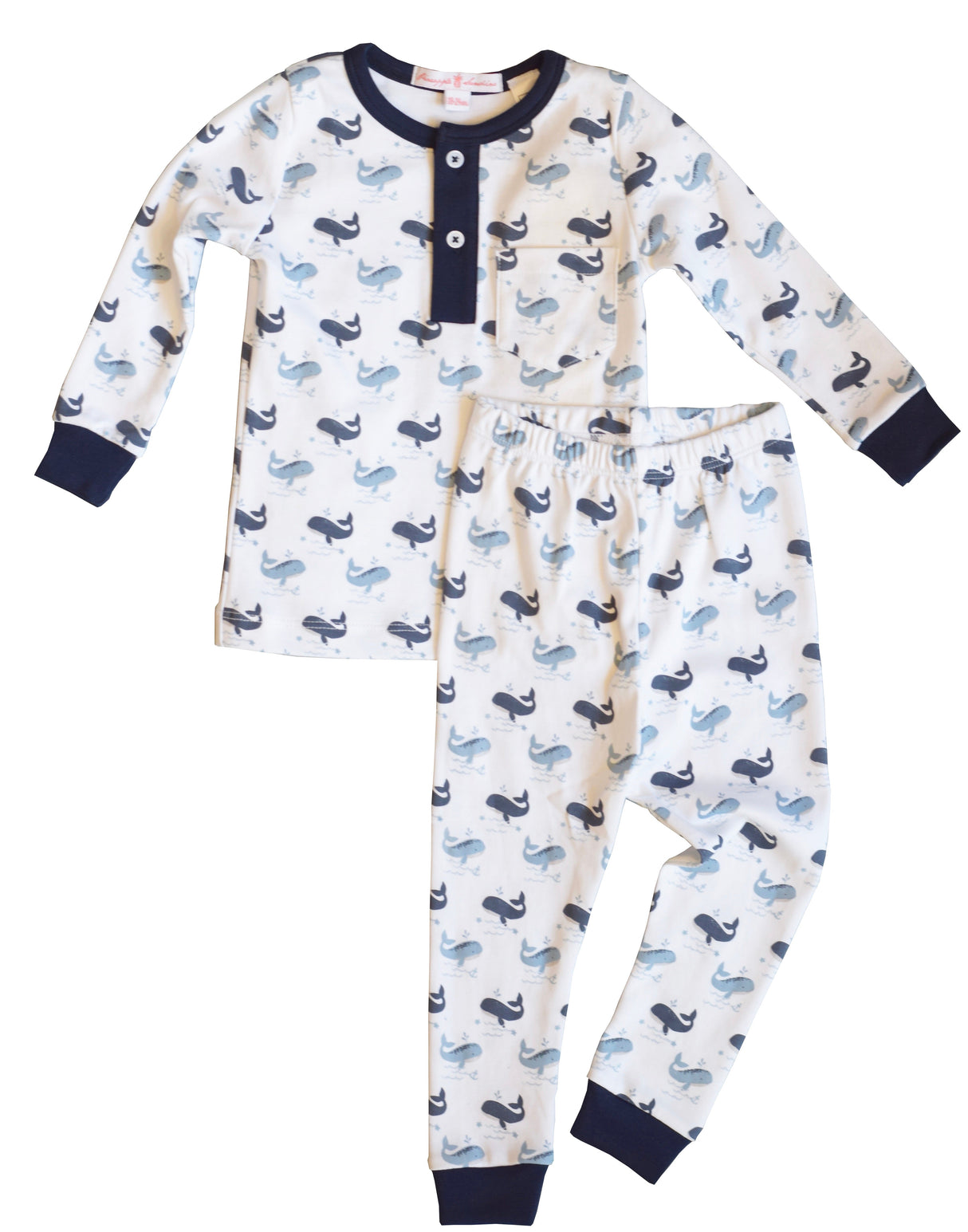 Landon Whale 2-Piece Set - HoneyBug 