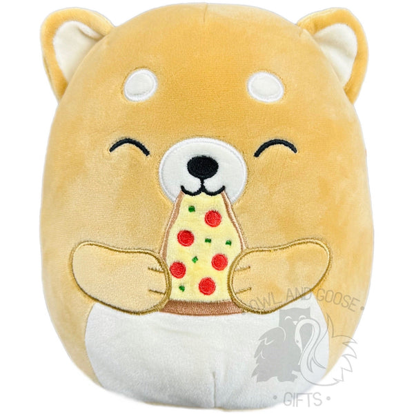 12 Inch Angie the Shiba Inu with Pizza Squishmallow - HoneyBug 