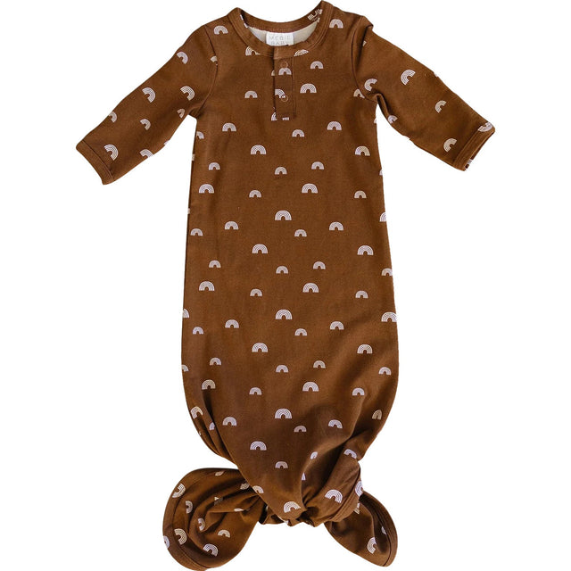 Rust Rainbow Knot Gown - HoneyBug 