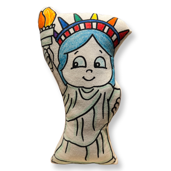 Kiboo Kids Liberty Boo - Statue of Liberty for Coloring and Play - HoneyBug 