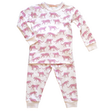 Pink Cheetah Pajama Set