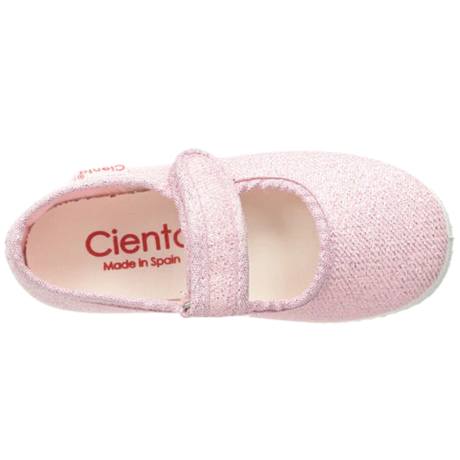 Pink Sparkle Mary Janes