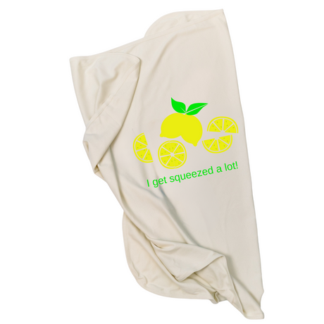 I Get Squeezed A Lot Baby Blanket - HoneyBug 