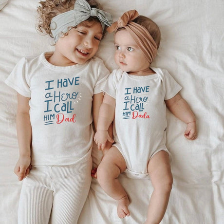 graphic tee | Hero Dad - HoneyBug 